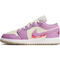Jordan Air Jordan 1 Low SE-sko til større børn - lilla