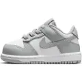 Nike Dunk Low-sko til babyer/småbørn - hvid