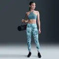 Nike Zenvy-leggings i 7/8-længde med høj talje og print til kvinder - blå