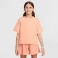 Nike Sportswear Essential-T-shirt til større børn (piger) - Orange