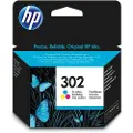 HP 302 / F6U65AE - Tri-Color Ink (Cyan Magenta Yellow) - Blækpatron Dye-based tricolor