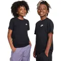 Nike Sportswear-T-shirt til større børn - sort