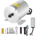 Vevor 1800W elektrisk børsteløs DC-motorsæt - 48V 4500 o/min motor med opgraderet hastighedsregulator og gashåndtag til gokarts, elcykel, motorcykel, scooter, gør-det-selv