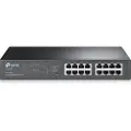 TP-LINK TL-SG1016PE 16-Port Gigabit Easy Smart Switch with 8-Port PoE+