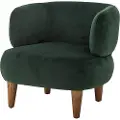 Creative Collection - Ruperta Lounge stol - Grøn - Lænestole - - Homeroom