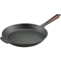 Carl Victor - Stegepande i støbejern Diameter 24 cm - Sort - Stegepander & grillpander - - Homeroom