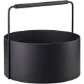 Blomus - Brændekurv Ashi Large 45 cm - Sort - Kurve - - Homeroom