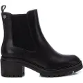 Xti Xtitil kvinder. 14331301-NEGRO Ankelstøvler 143313 sort (36), 5-8 cm, Lynlås, Casual