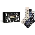 Happy socks Monochrome Magics Gift Set Half Lange Sokker 3 Par