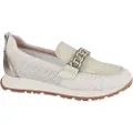 Hispanitas Hispanitastil kvinder. HV253948 Beige Kansas-mokkasiner i læder (38), Fast, 1-3 cm, Ingen, Casual