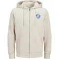 Jack & Jones One Color Summer Sweatshirt Med Lynlås