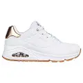 SKECHERS Skecherstil kvinder. 177094 Træningssko UNO Golden Air hvid (39), Stof, 3-5 cm, Blonder, Casual