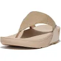 FitFlop Lulu Shimmerlux Toe-post Flip-flops