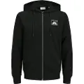 Jack & Jones One Color Summer Sweatshirt Med Lynlås