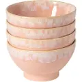 Costa Nova - Latte-skål 4-pak - Rosa - Skåle - - Homeroom