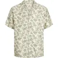 Jack & Jones Blulincoln Print Resort Kortærmet Skjorte