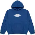 Jordan Rare Air-pullover-hættetrøje i fleece til mænd - blå