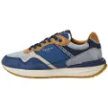 Pepe Jeans Pepe Jeanstil mænd. PMS60041 Ruskindssko Buster Pro Combi blå (45), Fast, Blonder, Casual
