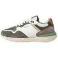 Pepe Jeans Pepe Jeanstil mænd. PMS60040 Buster Pro Match grønne lædersko (42), Fast, Ruskind, Blonder, Casual