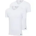 Adidas Underwear Active Flex Cotton Kortærmet Undertrøje Med V-hals 2 Enheder