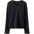 Name It Kids Ribstrikket Top Med Lange Ærmer