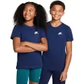 Nike Sportswear-T-shirt til større børn - blå
