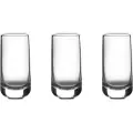 Zone Denmark Shotglas ROCKS 50 ml, sæt med 3 stk, lys, glas1, Zone Danmark