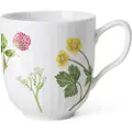Kähler Kop HAMMERSHOI SUMMER - WILD FLOWERS 330 ml, hvid, porcelæn, Kähler