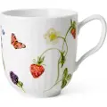 Kähler Kop HAMMERSHOI SUMMER - SUMMER BERRIES 330 ml, hvid, porcelæn, Kähler