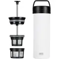 Espro Fransk presse kaffemaskine ULTRALIGHT PRESS P0 470 ml, hvid, rustfrit stål, Espro