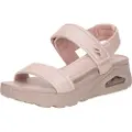 SKECHERS Skecherstil kvinder. 120016 Uno-Basically Pretty beige sandaler (39), 1-3 cm, Velcro, Casual, Hudfarvet