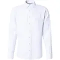 Fynch&Hatton 15046160 Linen Fine Stripe Skjorte Med Lange ærmer