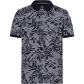 Fynch&Hatton 2-tone Aop Kortærmet Polo
