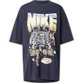 Nike Oversized, kortærmet Nike Sportswear-T-shirt til kvinder - sort