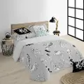 Play Fabrics Looney Dynebetræk Med Knapper 150/160 Cm 240x240 Cm