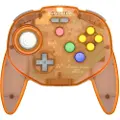 Retro-Bit Tribute 64 Wireless (Orange Hawk) - Wireless Controller - Nintendo 64
