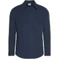 Calvin Klein Solid Stretch Slim Fit Skjorte Med Lange ærmer