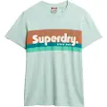 Superdry Terrain Logo Stripe Relxed T-shirt Med Korte ærmer