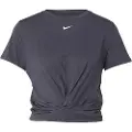Nike Kortærmet Nike One Classic Dri-FIT Twist-trøje til kvinder - sort