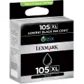Lexmark 105XL Blækpatron sort 14N0822E Modsvarer: N/A