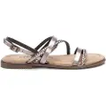 Carmela Carmelatil kvinder. 16238503-PLOMO Sandaler i sølvfarvet læder 162385 (37), Fast, Spænder, Casual