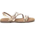 Carmela Carmelatil kvinder. 16238501-ORO Sandaler i læder 162385 gylden (41), Guldfarvet, Fast, Spænder, Casual