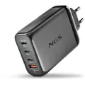 NGS Vægoplader Med 1 Usb-a-og 3 Usb-c-porte 140w