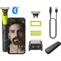 Philips Skægtrimmer OneBlade 360 with Connectivity Face + Body