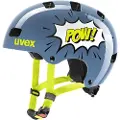 Uvex kid 3, cykelhjelm, junior, blå/gul