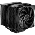 be quiet! PURE ROCK PRO 3 Black - CPU Luftkøler - Max 35 dBA