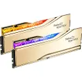 G.Skill Trident Z5 Royal Neo RGB DDR5-6000 - 48GB - CL28 - Dual Channel (2 pcs) - AMD EXPO - Guld med RGB