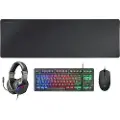Mars Gaming Mcp-rgb3 Spilsæt Mus Tastatur Headset Musemåtte