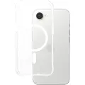 PanzerGlass Fashionable Case Samba Transparent w. White MagSafe iPhone 16e