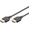 Goobay HDMI 2.0 Slim - Skærmkabel - 5m - Sort